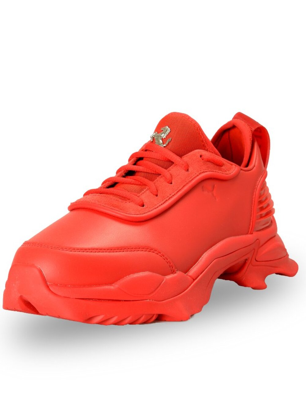 Puma X Scuderia Ferrari "Nitefox" Red Leather Sneakers Shoes US 13 UK 12 EU 47